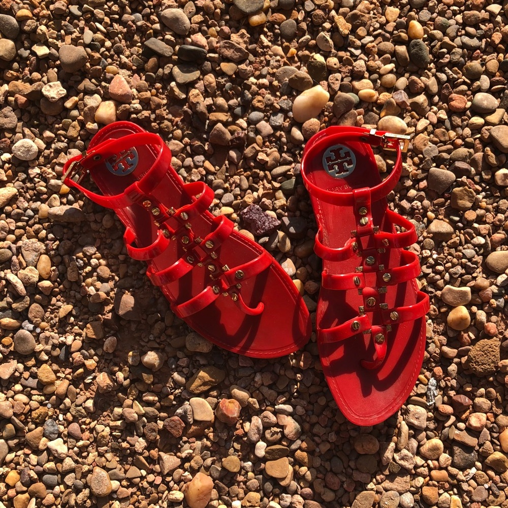 Tory Burch sandals red